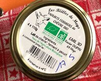 Yaourt fermier chevre bio