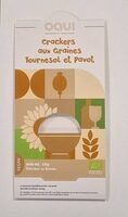 Biscuits apéritifs - Crackers aux graines