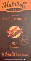 Chocolat Noir Orangettes