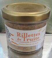 Rillettes de truite à la moutarde à l'ancienne
