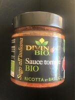 Sauce tomate divin bio