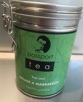 Thé vert balade à Marrakech Menthe poivrée