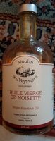 Huile vierge de noisettes