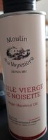Huile vierge de noisette