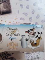 Yaourt ferme au lait de vache nature