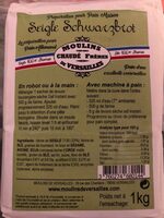 Préparation pour pain maison seigle schwarzbrot