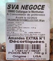 Amandes extra N 1