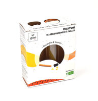 Crayon d'assaisonnement à tailler Orange & cumin (BIO)