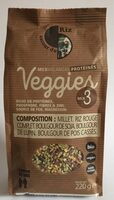 Mélange protéiné veggie Mix 3