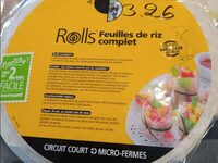 Feuille de riz complet