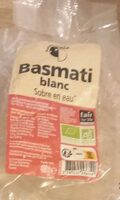 Basmati blanc sobre en eau
