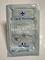 Orange Rind Saint Paulin Cheese