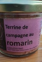 Terrine de campagne au romarin