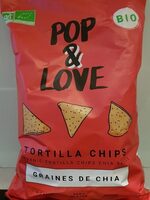 Tortilla Chips graines  de chia