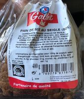 Pain de mie au seigle