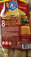 Crêpes chocolat et céréales croustillantes
