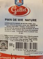 Pain de mie