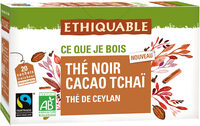 Thé noir cacao tchaï