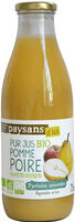 Pur jus bio pomme poire