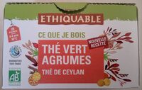Thé vert Agrumes thé de Ceylan x 20 sachets de 1,8 g