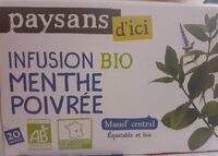 Infusion Bio Menthe Poivrée