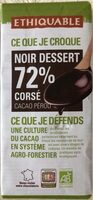 Chocolat noir dessert