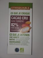 Cacao cru non torréfié 82%