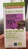 Chocolat Bolivie 95%