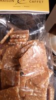 Sachet de Carrés de Nougatine