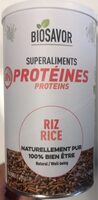 Protéines de Riz en poudre