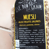 Muesli  fruits jaunes bio