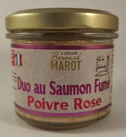 Duo au Saumon Fumé Poivre Rose