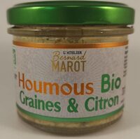 Houmous Bio Graines & Citron