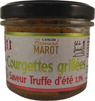 Courgettes grillées saveur truffe d'été