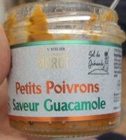 Petits poivrons saveur guacamole