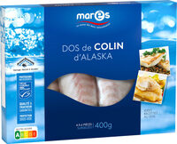 Dos de Colin d'Alaska surgelés
