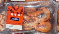 Crevettes douces et croquantes