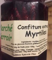 Confiture Myrtilles