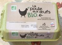 Oeufs Bio x6
