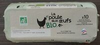 10 oeufs de poules