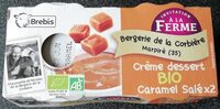 Crème dessert caramel salé