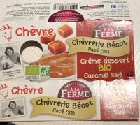 Crème dessert bio caramel salé