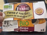 Yaourt bio mangue / passion