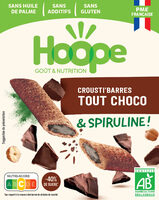 Crousti'barres bio tout choco & spiruline