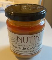 Beurre de cacahuete et piment d’espelette