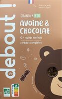 Granola bio avoine & chocolat