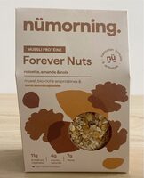 Forever Nuts muesli protéiné amande, noisette, noix