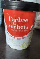Sorbet chocolat noir