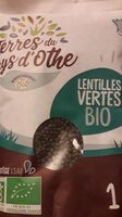 Lentilles vertes bio