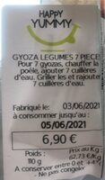 Gyoza Legumes